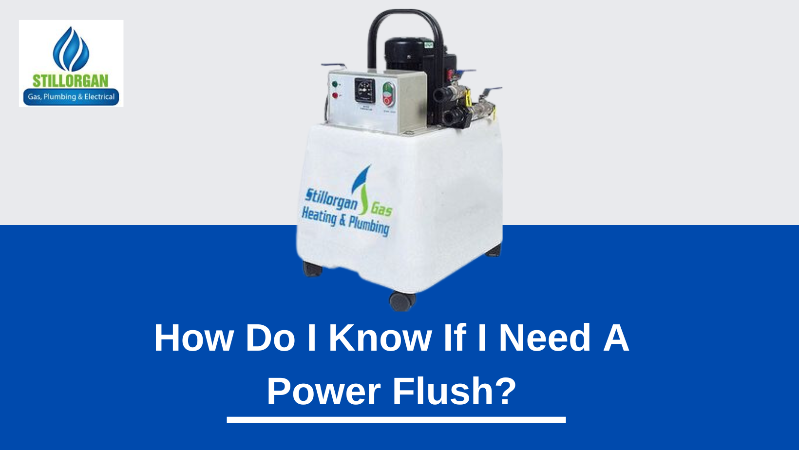 an image with a photo of power flushing machine