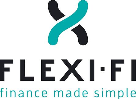 Flexi-fi logo white